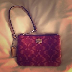 Coach wristlet